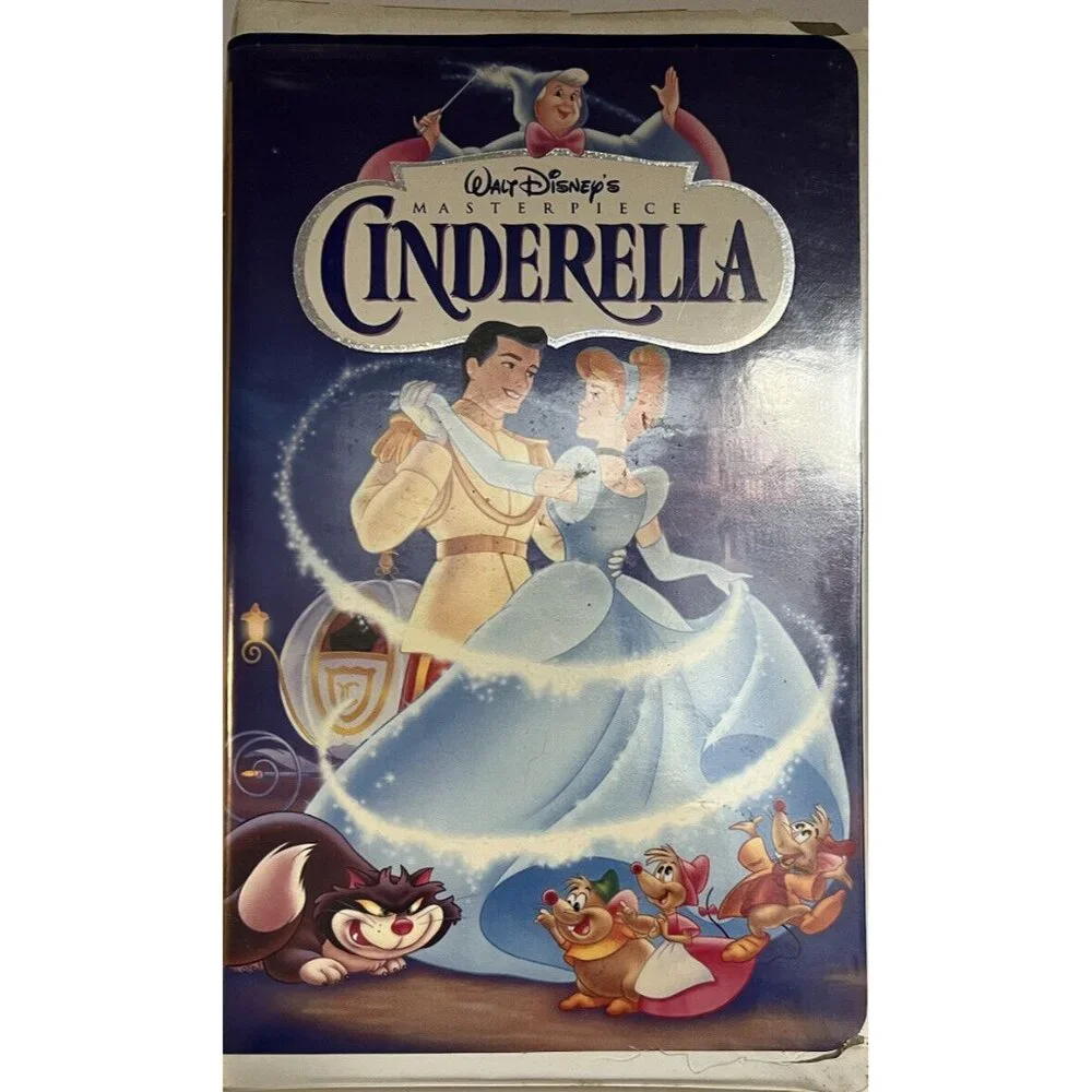 Cinderella (VHS, 1995) – Walt Disney – Very Good – Clamshell